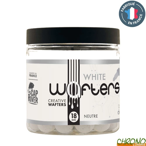 Bouillettes Equilibrées Cap River Creative Wafter White 18mm 100g (Neutre)