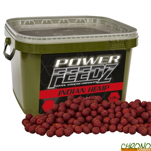 Bouillettes Starbaits Power Feedz Indian Hemp 20mm 1.8kg