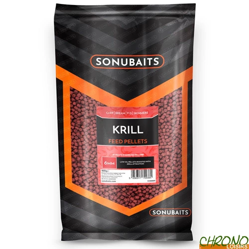 Pellets Sonubaits Krill Feed 6mm 900g