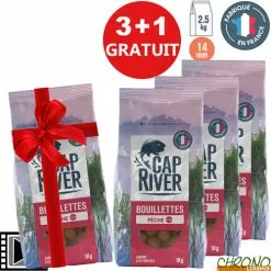 Bouillettes Cap River Peche Poivre 14mm 2.5kg (x3)