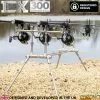 Rod Pod Carp Spirit Inox 300 Complet 3 Cannes