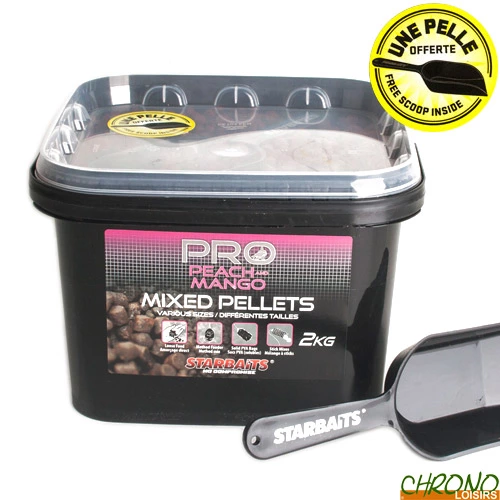 Pellets Starbaits Probiotic Peach & Mango 2kg