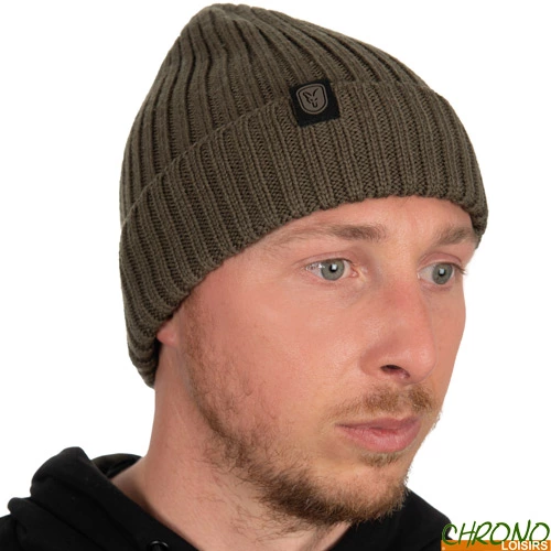 Bonnet Fox Merino Trawler Olive