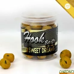 Bouillettes + Dumbells Pro Elite Baits Gold Hard Sweet Dreams 250ml