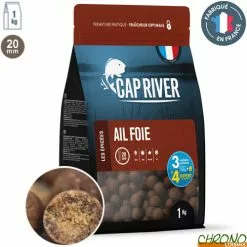 Bouillettes Cap River Ail Foie 20mm 1kg