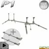Solar Tackle Rod Pod Solar P1 Compact Worldwide Pod 3 Cannes (Buzz Bar Réglable)