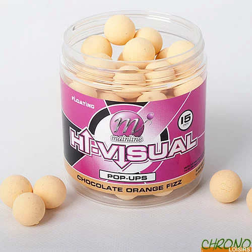 Pop Ups Mainline Washed Out Orange - Chocolat Orange 15mm 250ml