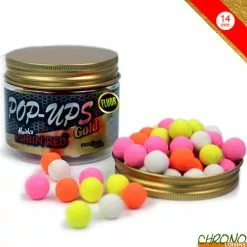 Pop Ups Pro Elite Baits Fluo Gold Robin Red 14/15mm 150ml