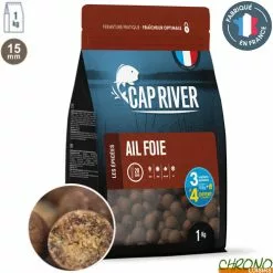 Bouillettes Cap River Ail Foie 15mm 1kg