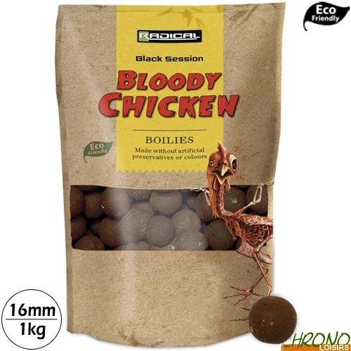 Bouillettes Radical Bloody Chicken 16mm 1kg