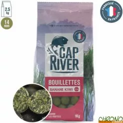Bouillettes Cap River Banane Kiwi 14mm 2.5kg