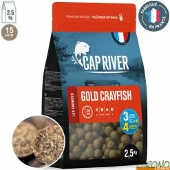 Bouillettes Cap River Gold Crayfish 15mm 2.5kg