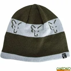 Bonnet Fox Lined Beanie Green/Silver