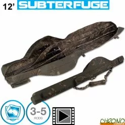 Nash Tackle Fourreau Rigide Nash Subterfuge Hi-Protect 3 Cannes 12'