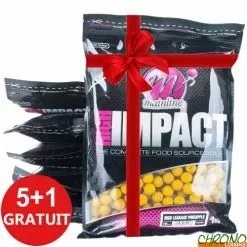 Bouillettes Mainline High Impact High Leakage Pineapple 15mm 1kg (x5)