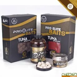Pack Appâts Pro Elite Baits Gold Tuna Spirulina