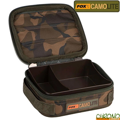 Trousse à Plombs Fox Camolite Rigid Lead & Bits Bag