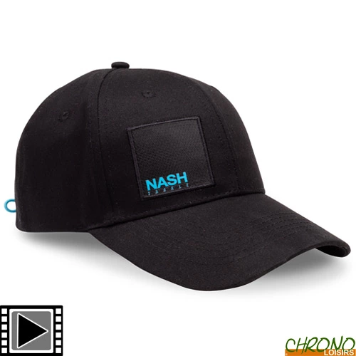 Nash Tackle Casquette Nash Baseball Black
