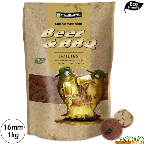 Bouillettes Radical Beer & BBQ 16mm 1kg